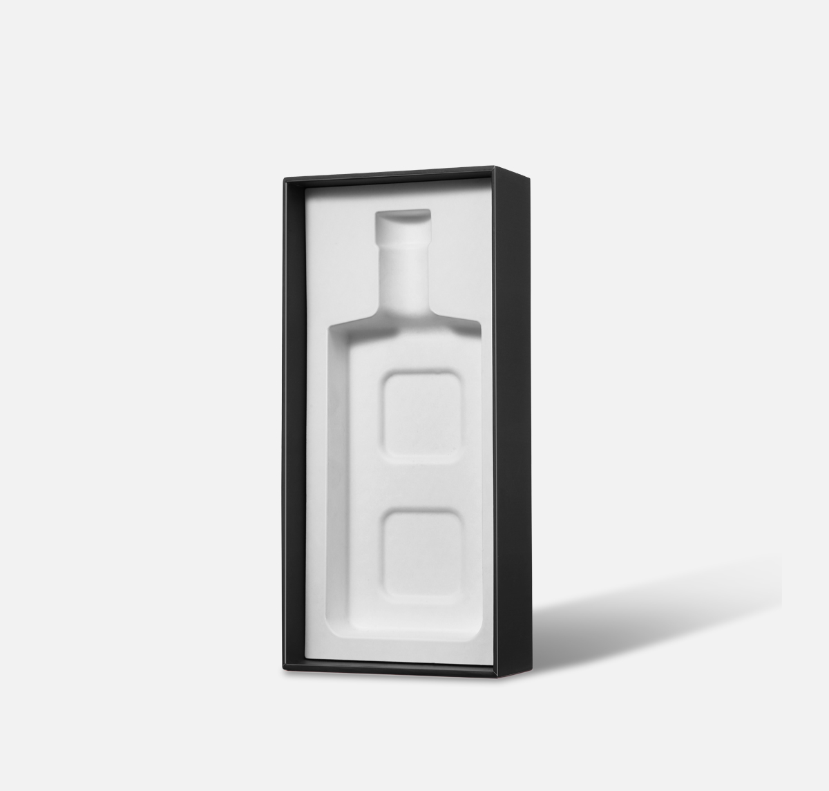 Внутренний поддон из растительного волокна для винной упаковки